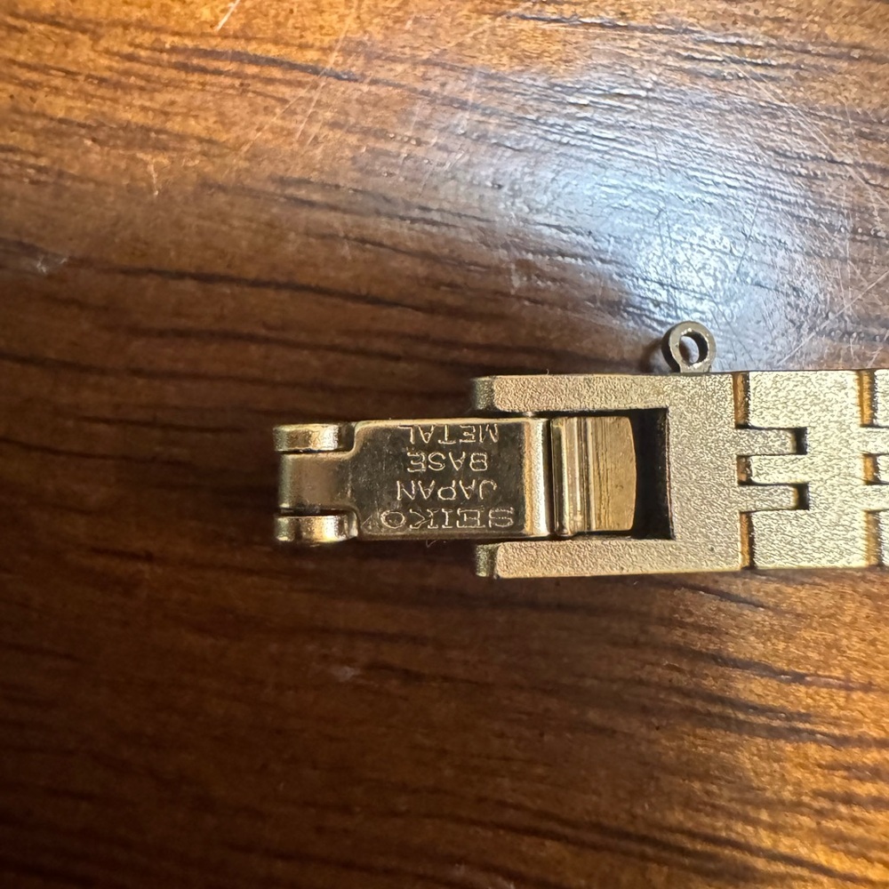 Seiko Natural Diamond Rectangular Watch - Picture 6 of 7